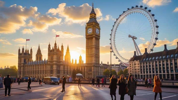 London flights for Europe travel