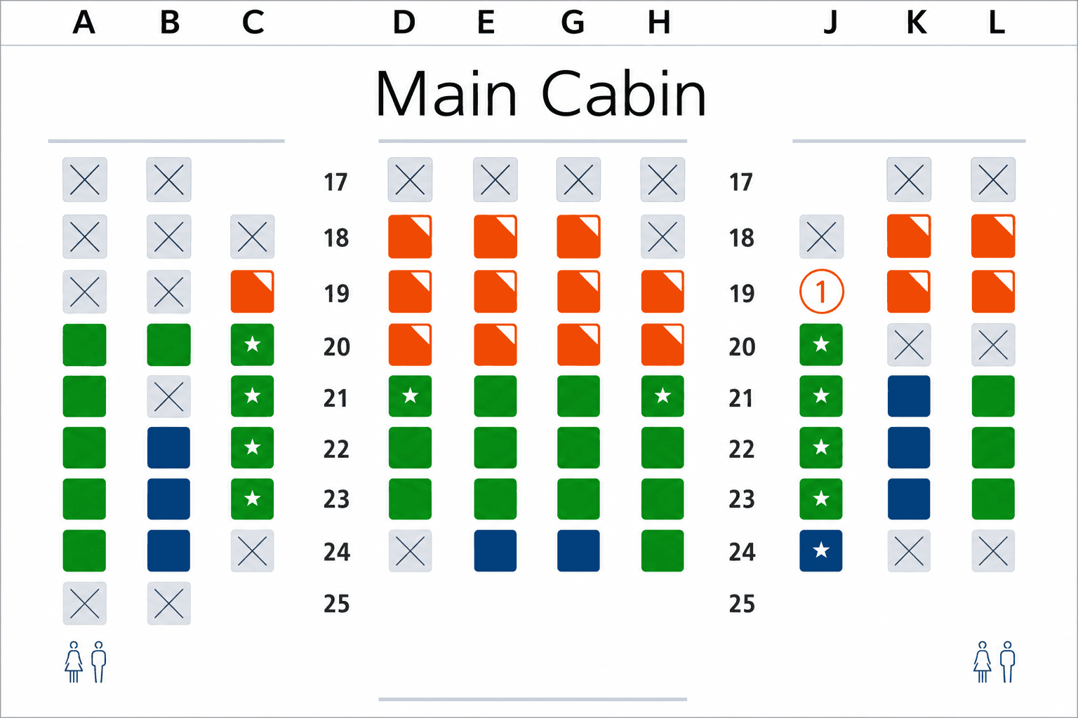 Airline seat selection assistance